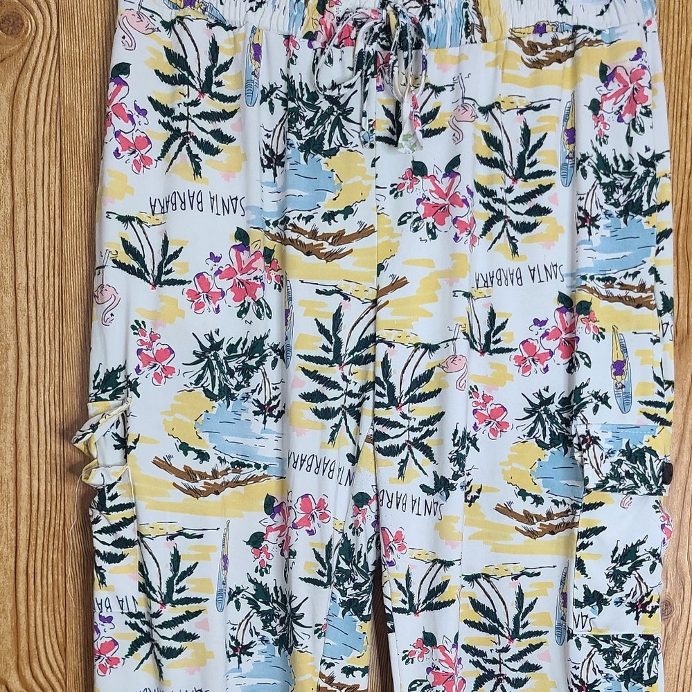 Floral Light Pants